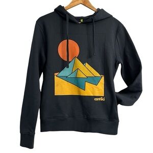 Teemill Navy Hoodie Women’s Size Small Organic Cotton